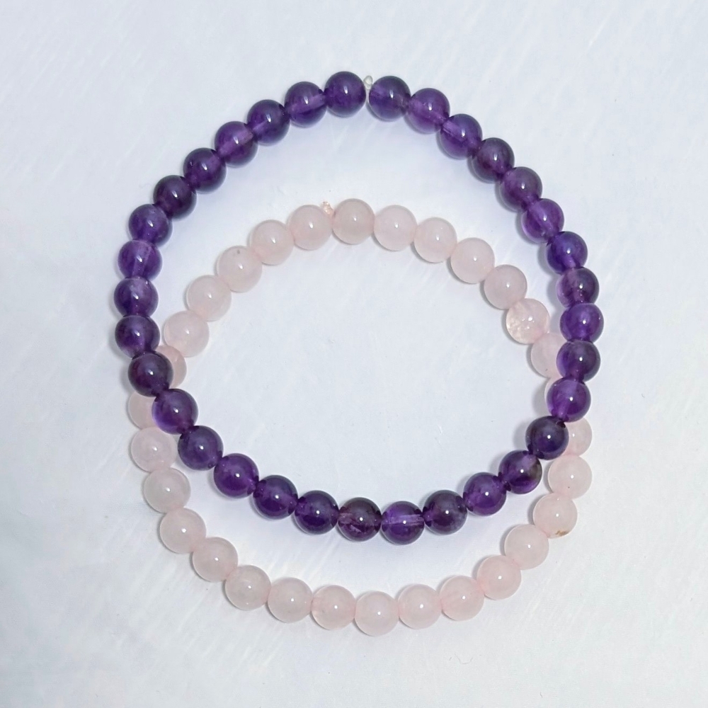 Gemstone Beaded Bracelet Set